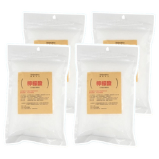 MasterClean 潔屋選物 環保清潔劑檸檬酸, 水垢 尿垢 清潔, 600g, 4包
