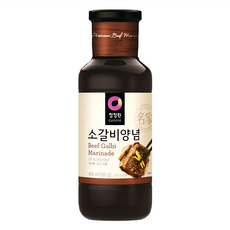 清淨園 牛肋排調味醬 原味 100% 韓國產醬油和水果醃製, 500g, 1瓶