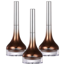 TONYMOLY 星級持久顯色眼線凝膠Z 7g 1瓶, 3 珠光棕, 3瓶