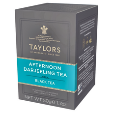 英國 TAYLORS 泰勒茶 經典系列 大吉嶺午茶 藍色, 2.5g, 20個, 1盒