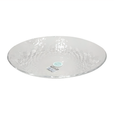 TOYO-SASAKI GLASS 東洋佐佐木 Rufure餐盤 3入組 玻璃材質 日本產, 透明色, 3個餐盤, 1組