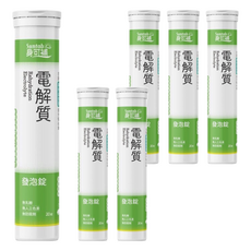 Suntab 身可補 電解質發泡錠 芭樂口味 20顆 補充體力, 6瓶