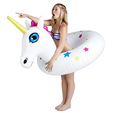 BIGMOUTH INC 美國 造型游泳圈 大人款 獨角獸款, 1個