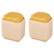 小麥購物 小貓按壓式洗碗精盒 G903 126g, 奶油貓, 2個