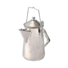 Coleman 不鏽鋼火爐茶壺 尖壺嘴設計 可用於咖啡/茶壺, 銀色, 1.6L, 1個