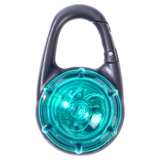 璦寶 LED防水長效安全燈 防水100公尺 耐高低溫, 3 x 3cm, 綠色, 1個