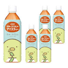 DyDo 角落生物版紅茶 款式隨機, 500ml, 5瓶