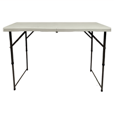 AOTTO 創意傢俱 手提式升降折疊戶外露營, 白色 + 黑色