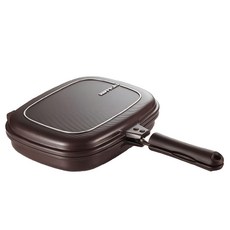 HAPPYCALL 鈦不沾熱循環雙面鍋, 大, 1個, 1個