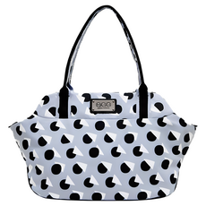 OGG 喔咯 MIT 時尚大容量媽媽包 轉圈圈 托特包 内外防水材質 超輕量化包身 超大容量收納, 50x30x20cm, 馬卡龍灰