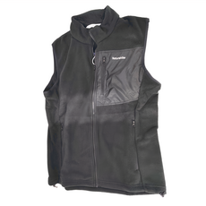 Naturehike 挪客 保暖輕盈毛絨背心, L, 曜石黑