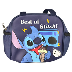 StitcH 史迪奇 家乘生活 卡通便當袋 尼龍+聚酯纖維, 21 x 19 x 15cm, 1個, 顏色隨機