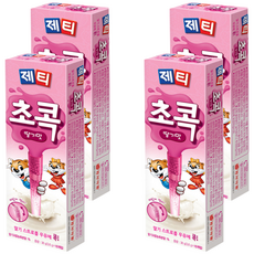 Jetty 神奇牛奶吸管，草莓口味，10入 Set, 36g, 4盒