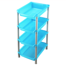 KEYWAY 聯府 滿滿四層架, 顏色隨機, 1個