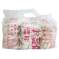 New Sun 新日光 浪花刀削麵 手工製造 日光直晒 香Q可口, 900g, 1包