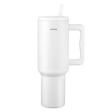 Kinyo 不鏽鋼大容量保溫杯 KIM-3025, 白色, 1.2L, 1個