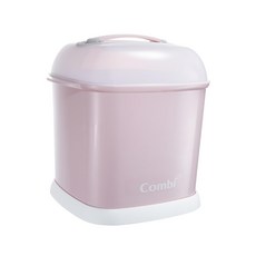 Combi 康貝 Pro 360 奶瓶保管箱, 超大容量 可裝9支寬口奶瓶, 奶瓶置放筒附加密封底盤設計, #71127, 優雅粉, 1個