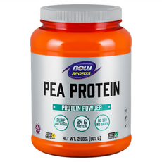 Now 原味豌豆蛋白粉 907g 健身補品, 1罐