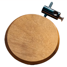 日月鉄工所 手沖咖啡組 ,原木色圓形 手沖咖啡架 18 x 9.5 x 0.5cm 82g + 層板 14.5 x 1cm 113g + 固定鎖 + 六角板手 + 收納袋,1組, 手沖咖啡架 + 層板 + 固定鎖 + 六角板手 + 收納袋