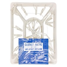 STM 曬衣架 360度旋轉 20夾, 長型
