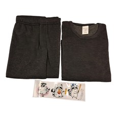 MI MI LEO TR台製保暖兒童套裝 鐵灰色 + 冷撕燙印隨機浣熊膠膜組