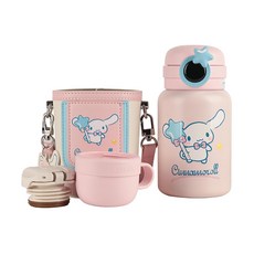 BEDDYBEAR 杯具熊 復古兒童保溫壺 Set, 600ml, 1組