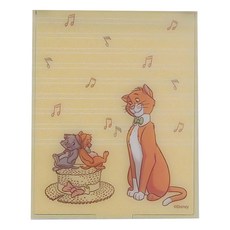 收納王妃 迪士尼折疊鏡 中 11.5 x 9.2 x 0.5cm 2個, 小貓樂譜