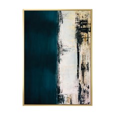 油畫 抽象畫, 金色