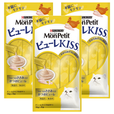 MonPetit 貓倍麗 小鮮肉泥, 鮮鮪香雞口味, 40g, 3袋