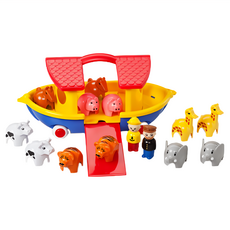 VIKINGTOYS 動物水上方舟 Set 瑞典品牌 原裝進口 專為幼童設計的安全玩具 通過全球多項檢驗, 1組
