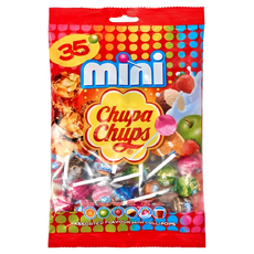 Chupa Chups 加倍佳 迷你棒棒糖, 210g, 1袋