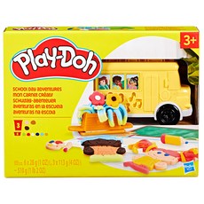 Hasbro 孩之寶 Play-Doh 培樂多 上學日冒險遊戲黏土組, 1盒