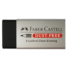 FABER-CASTELL 輝柏 2B 考試黏屑塑膠擦, 187227, 24個