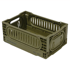 HOMBOXX 瓦特工業風收納盒 大 60 x 40 x 22cm 1.7kg 48L, 軍綠, 1個