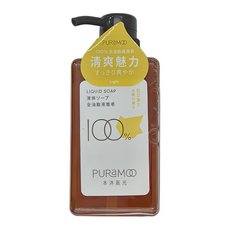 PURAMOO 本沐辰光 液態皂 烈日重生, 430g, 1瓶