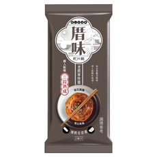厝味 老將軍炸醬 乾拌麵 雙花粗麵, 1包