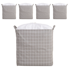 comet Home 多用途立體收納袋 100L, 5個, 灰色