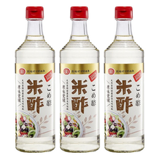 十全 米醋 100%原味呈現, 500ml, 3瓶