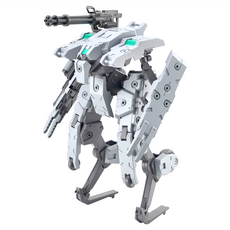 BANDAI HG 本耶普銀牙 模型 附機關砲 2個 + 格林機砲 + 火焰噴射器 + 連接零件 + 貼紙, 1組