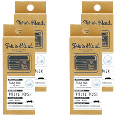John's Blend 車用芳香劑 補充包 2個, 白麝香, 4盒