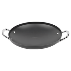 The Full Moon 淺底湯鍋, 30cm, 黑色, 1個