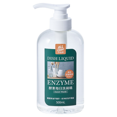 do it 多益得 ALL Clean 茶樹精油酵素每日洗碗精, 500ml, 輕鬆除油不傷手, 1瓶