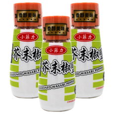 小菲力 芥末椒鹽 Seasoned Wasabi Pepper, 45g, 3罐