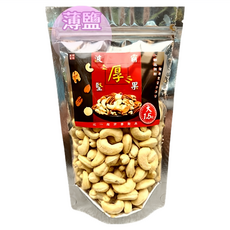品鮮生活 波霸堅果特大薄鹽腰果, 1包, 300g
