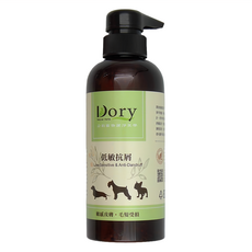 Dory 朵莉寵物潔淨美學 低敏抗屑洗毛精, 400ml, 1瓶