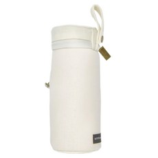 KOKUYO a little special 圓筒筆袋, 雙開口設計 掀蓋式筆筒, 淺棕色, 1個