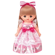Mell Chan 小美樂 公主娃娃，粉色洋裝，附梳子和鞋子, PL51277, 1組