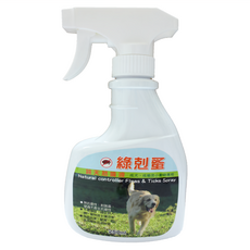 綠剋蚤 純天然噴液 成犬、成貓及小動物專用, 250ml, 1瓶