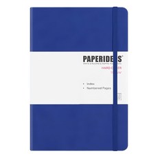 PAPERIDEAS A5筆記本，80頁, 藍色, 1本