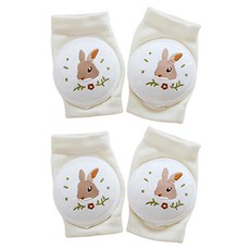 vanibaby 寶寶專用護膝替換組 Set 2雙, 韓風繡花圖樣, 大網眼織法, 舒適透氣, 碗狀海綿添加透氣孔, 貼合膝蓋不悶熱, C組合隨機款式, 1組